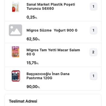 Migros Yanlış Ve Eksik Ürün