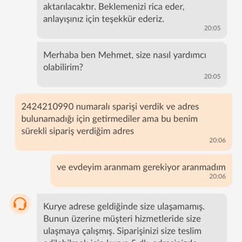 Trendyol GO Ücret İadesi