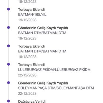 Gardrops Kargo Adres Değişikliği