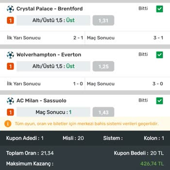 İddaa Kuponumun Parası Maç Ertelendiği İvin Gelmedi