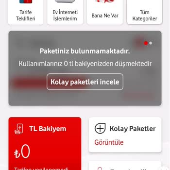 Vodafone Sistem Hatası Ve Sıkıntısı Mağdurum