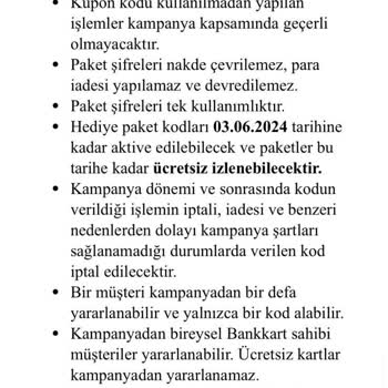 Ziraat Bankası Şartlarda Yazmadığı Halde Kampanyadan Yararlanamama!