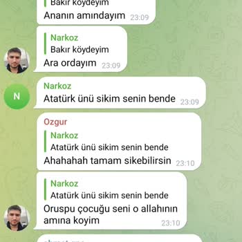 Telegram Allah A Peygambere Küfür