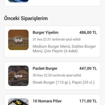 Yemeksepeti Para İadesi Ve Habersiz İptal