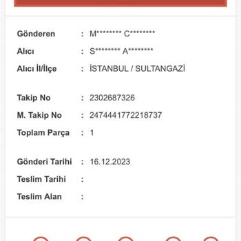 Madame Coco Kargo Şirketinin Getirmediği Ve Para İadesi Yapılmayan Ürünler
