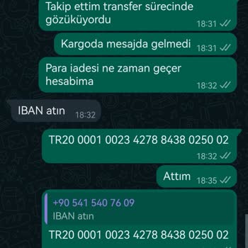 Vozol Center Para İademi Yapmadı