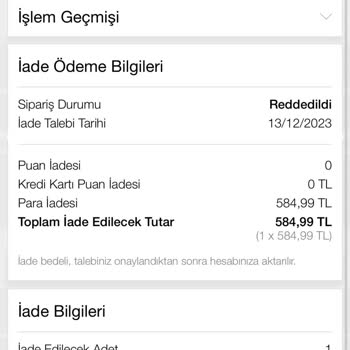 Lufian N11 İptal Talebimi Ve İademi Yapmıyor