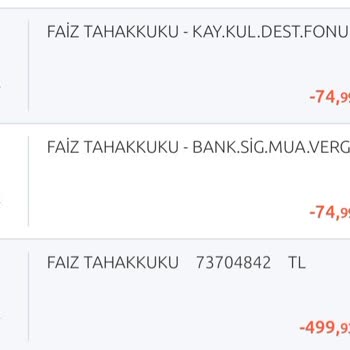 Yapı Kredi Bankası Banka Hesabımdan Yapılan Kesinti İçin Açıklama Talebi