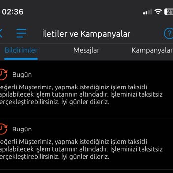 Yapı Kredi Bankası Taksit Onayı Vermeme Sorunu