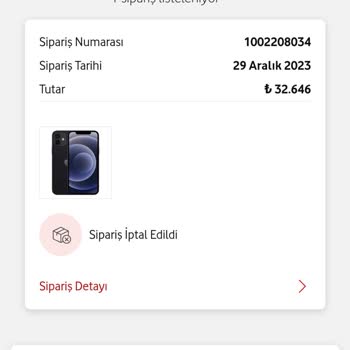 Vodafone Ek Cihaz İptali
