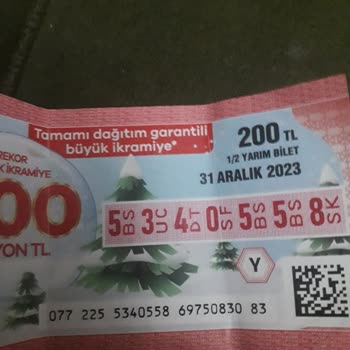 Sisal Şans Biletim Deki Rakamların Sıralaması Karışık Ama Tek Rakam Hariç Hepsi V