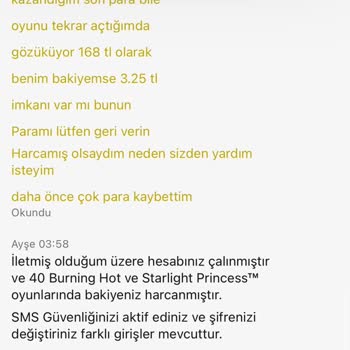Holiganbet Oyun Sırasında Hesabımdaki Paranın Kaybolması