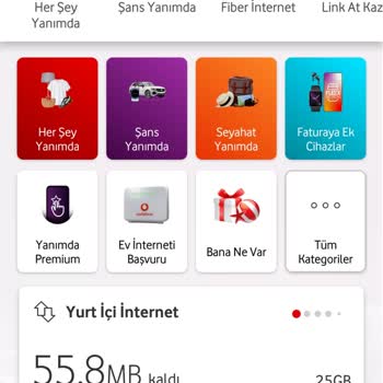 Vodafone Aşım Paketi Düzeni