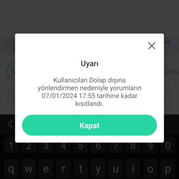 Yok Yere "Dolap" Yorum Cezası Verdi