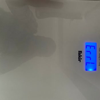 Fakir Ev Aletleri Elektronik Baskülde ERR Hatası Ve Çözüm Önerileri