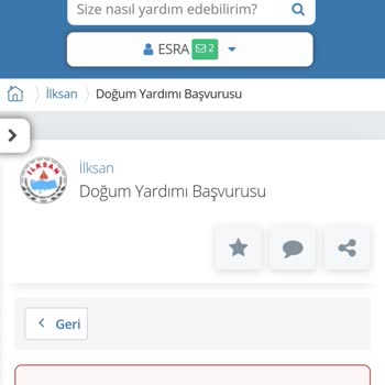 İlksan Doğum Parası Yardımı