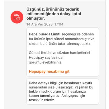 Hepsiburada'da Olmayan Ürün Satışı Yapılıyor!