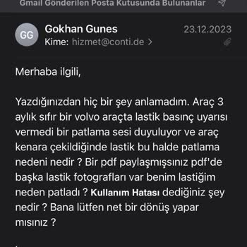4500 Km'de Patlayan Volvo Lastiği!