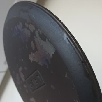 Tabanı Soyulan Lava Döküm Krep Tavası