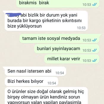 Doğubereket Online Siparişte Yaşanan Sorunlar Ve Müşteri Memnuniyetsizliği