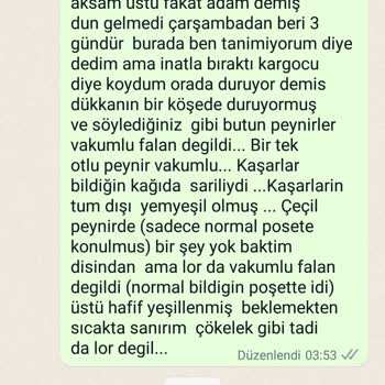 Doğubereket Online Siparişte Yaşanan Sorunlar Ve Müşteri Memnuniyetsizliği