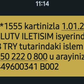 Blutv Ücret İadesi İstiyorum