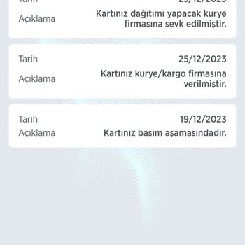 Ziraat Bankası Ziraat Kartım Gelmedi
