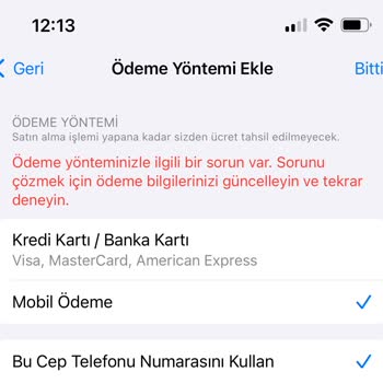 Vodafone Pay (sim Kart Blokesi)
