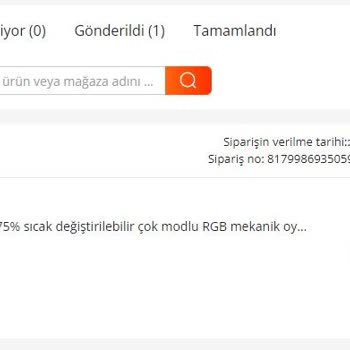 Sinotrans Makzume Lojistik ‘in Siparişime El Koyması