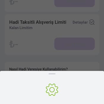 Hadi TOM Pay Limit Yüklenmemesi Bekletilmesi