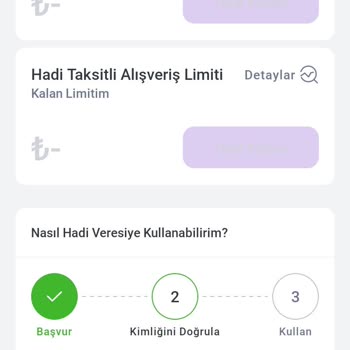 Hadi TOM Pay Limit Yüklenmemesi Bekletilmesi