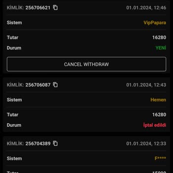 Seabahis Paramızı Ödemiyorlar