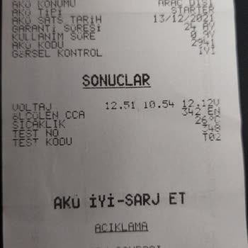 İnci Akü Akü Garanti Sorunu Ve Servis Hüsranı