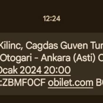 Çağdaş Güven Turizm Biletimi İptal Etmiyor