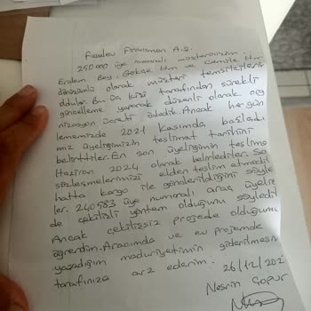 Fuzul Ev Organizasyonu Başıma Gelenler