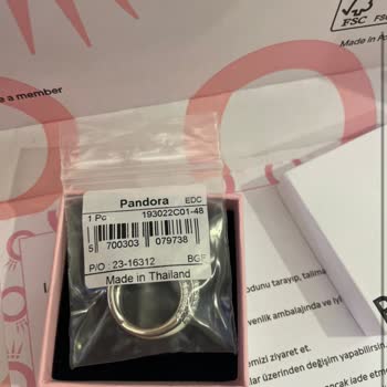 Pandora Mücevher Pandora Yüzük Faturası Maile Gelmedi