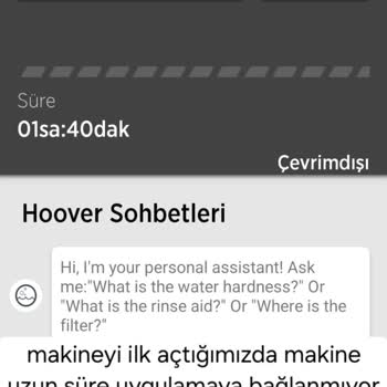 Ayıplı Hoover Bulaşık Makinesi