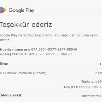 Google Play Google Roblox Oyunu Şifre İstemeden Ödeme Çekiyor