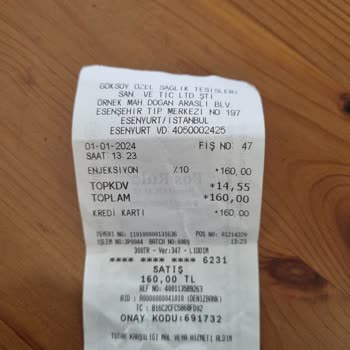 Özel Esenşehir Tıp Merkezi Paranın İadesini İstiyorum