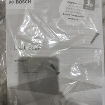 Bosch Ankastre Fırın Ve Ocak İle İlgili Mağduriyet Hk.