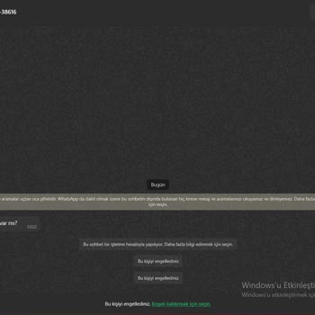 WhatsApp Ülkesi İle Alakam Olmamasına Rağmen Numarasından Mesaj Gelmesi