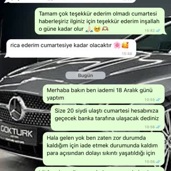 Shoebellas İade Tutarı Yatırılmadı
