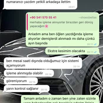 Shoebellas İade Tutarı Yatırılmadı
