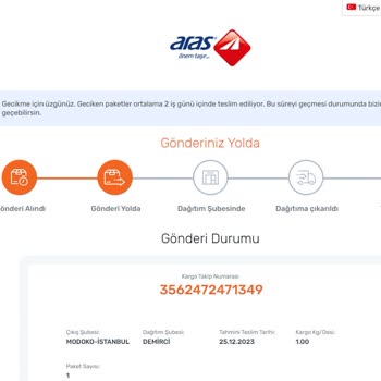 Aras Kargom 10 Gündür Yolda