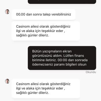 Casinom Casino Sitesi Ödeme Problemi Yaşattı