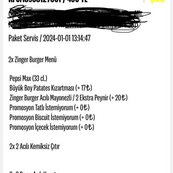 KFC Sipariş Süresi İnanılmaz Uzun Hep Eksik, Muhatap Bulamıyorum