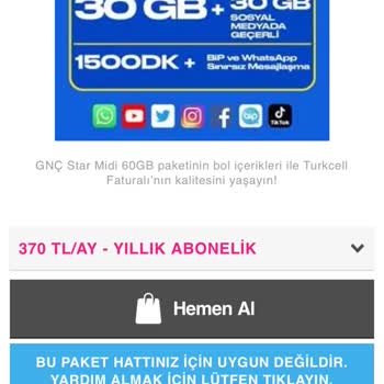 Turkcell Kontrat Yenileme Sorunu