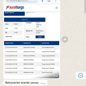 Anlaşmalı Olduğumuz Halde Müşteriden Ücret Talep Ediyorlar Sürat Kargo