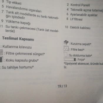 Grundig Kurutma Makinesi Eksik Malzeme Teslimi