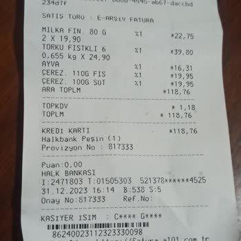 A101'den Aldığım Torku Çikolata Bozuk Ürün